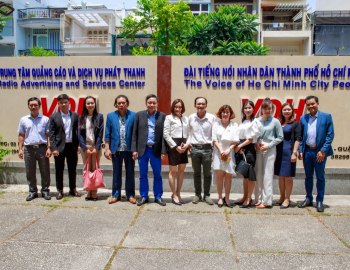 Pacific Group thu xếp chuyến thăm và làm việc của Đài VOH tại Thành phố Vị Thanh và Cần Thơ