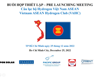 Pacific Group và các đối tác sáng lập Câu lạc bộ Hydrogen Việt Nam ASEAN (VAHC)