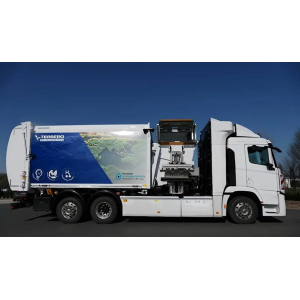 Hyundai ra mắt xe tải chở rác và xe nâng móc chạy bằng hydro để thu gom ...