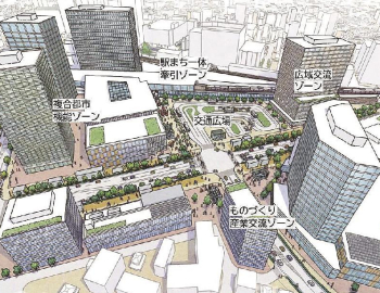 Thành phố Sagamihara / Chiến lược đổi mới phát triển khu vực quanh ga tuyến Shinkansen tốc độ cao Linear / Hướng tới đô thị nghiên cứu – phát triển