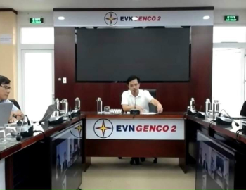 Buổi làm việc trực tuyến với lãnh đạo EVN GENCO 2 và Tập đoàn ICM COM Nhật Bản