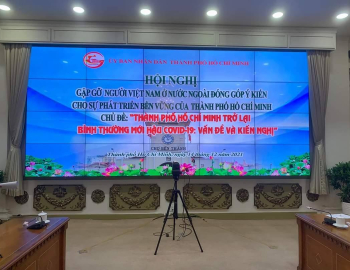 Thành phố Hồ Chí Minh tổ chức hội nghị với kiều bào hậu Covid 