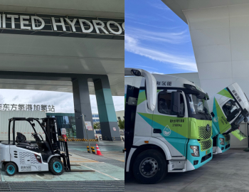 Chủ tịch Ủy ban Chính hiệp tỉnh trực tiếp khảo sát Trạm tiếp nhiên liệu hydro Eastern Hydrogen Port của United Hydrogen, khích lệ doanh nghiệp đẩy mạnh đổi mới toàn chuỗi giá trị hydro